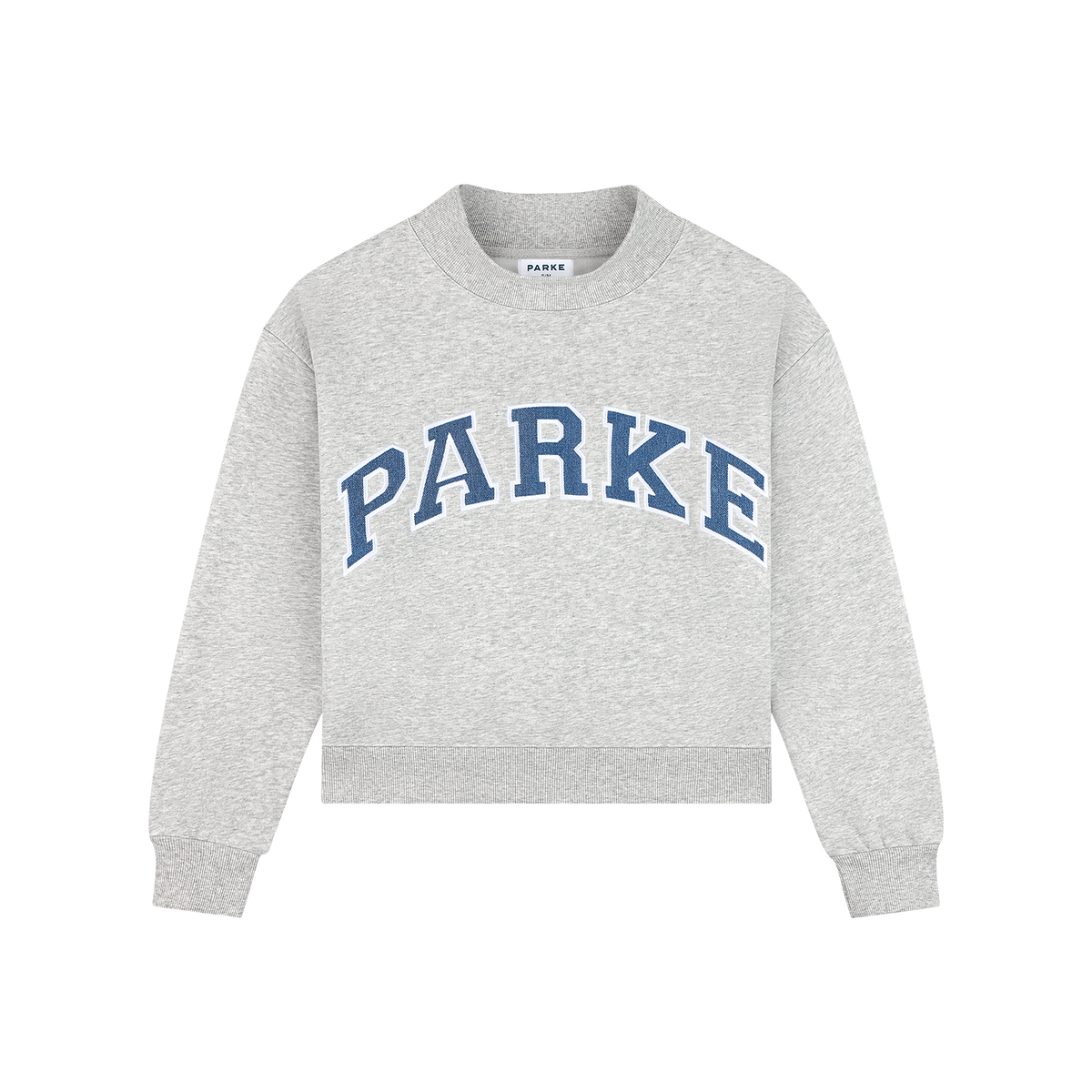 Shrunken Varsity Mockneck - Classic Grey + Vintage