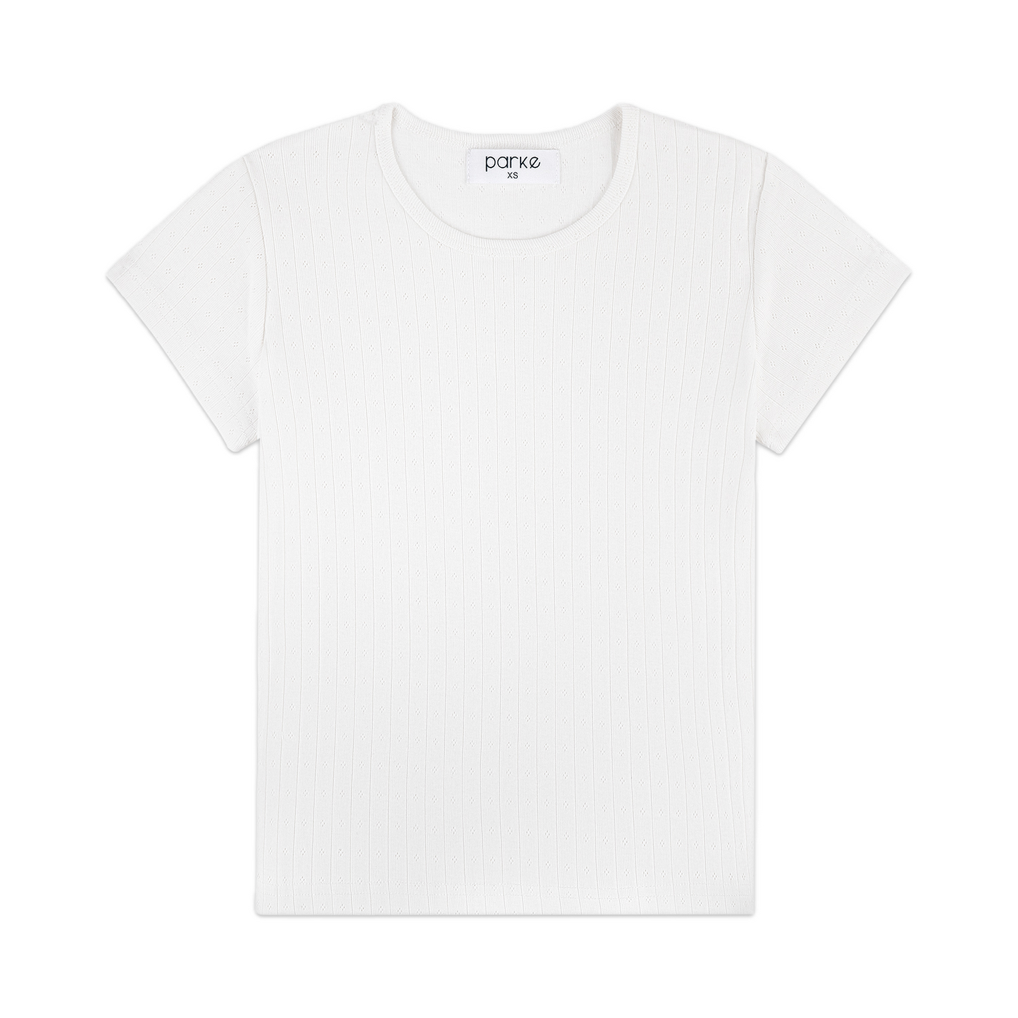 Pointelle Tee