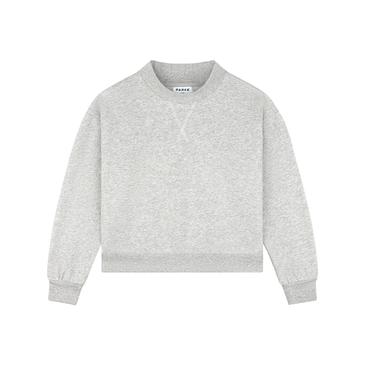 Shrunken Classic Mockneck - Classic Grey
