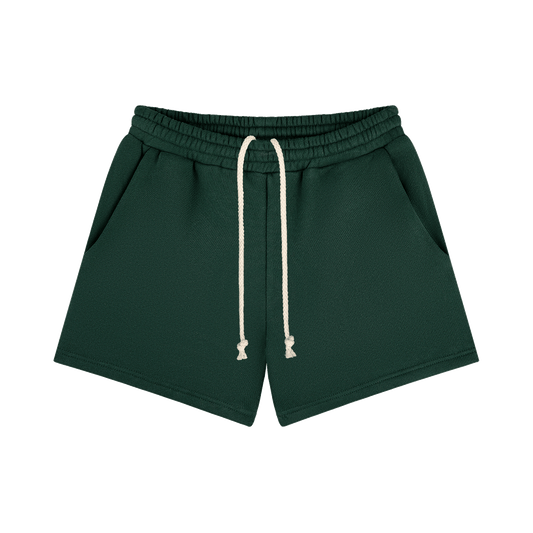lounge sweatshorts -forest