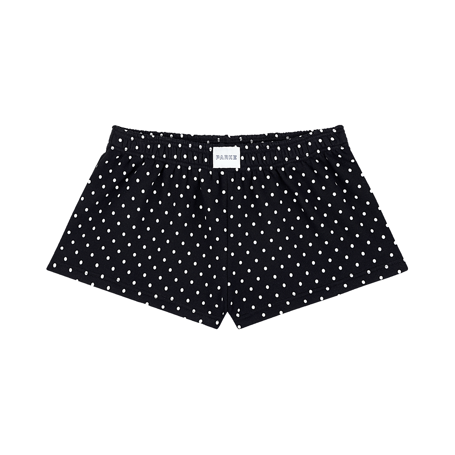 Boxer Sweatshorts - Black Polka Dots