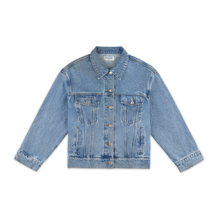 Oversized Denim Jacket - Vintage Wash