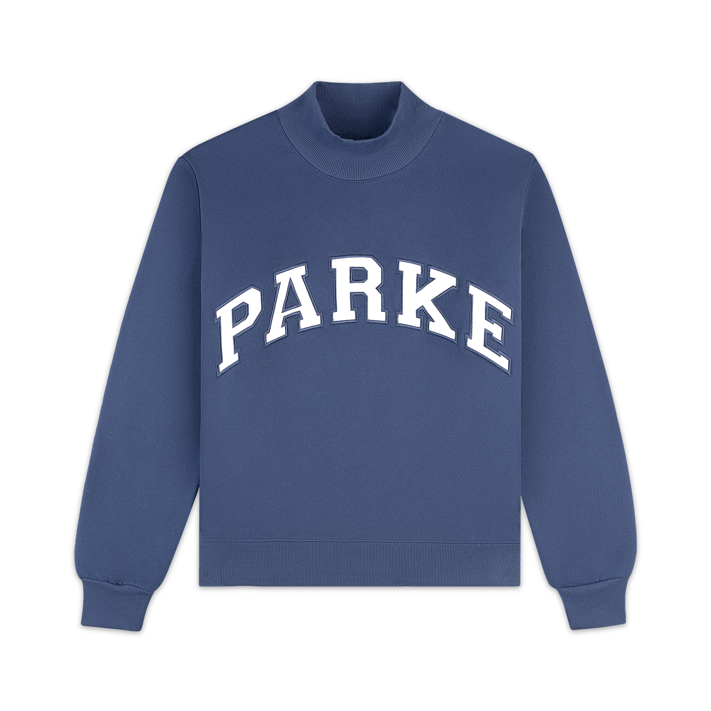 Varsity Turtleneck -crown + white