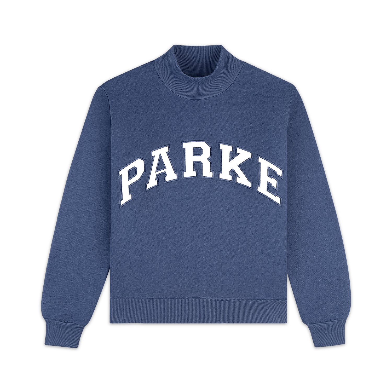 Varsity Turtleneck -crown + white