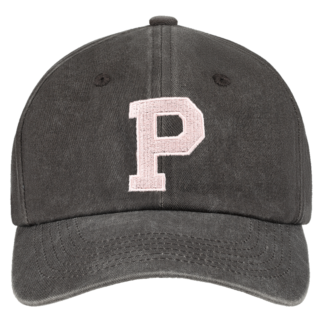 P hat flat lay -mocha
