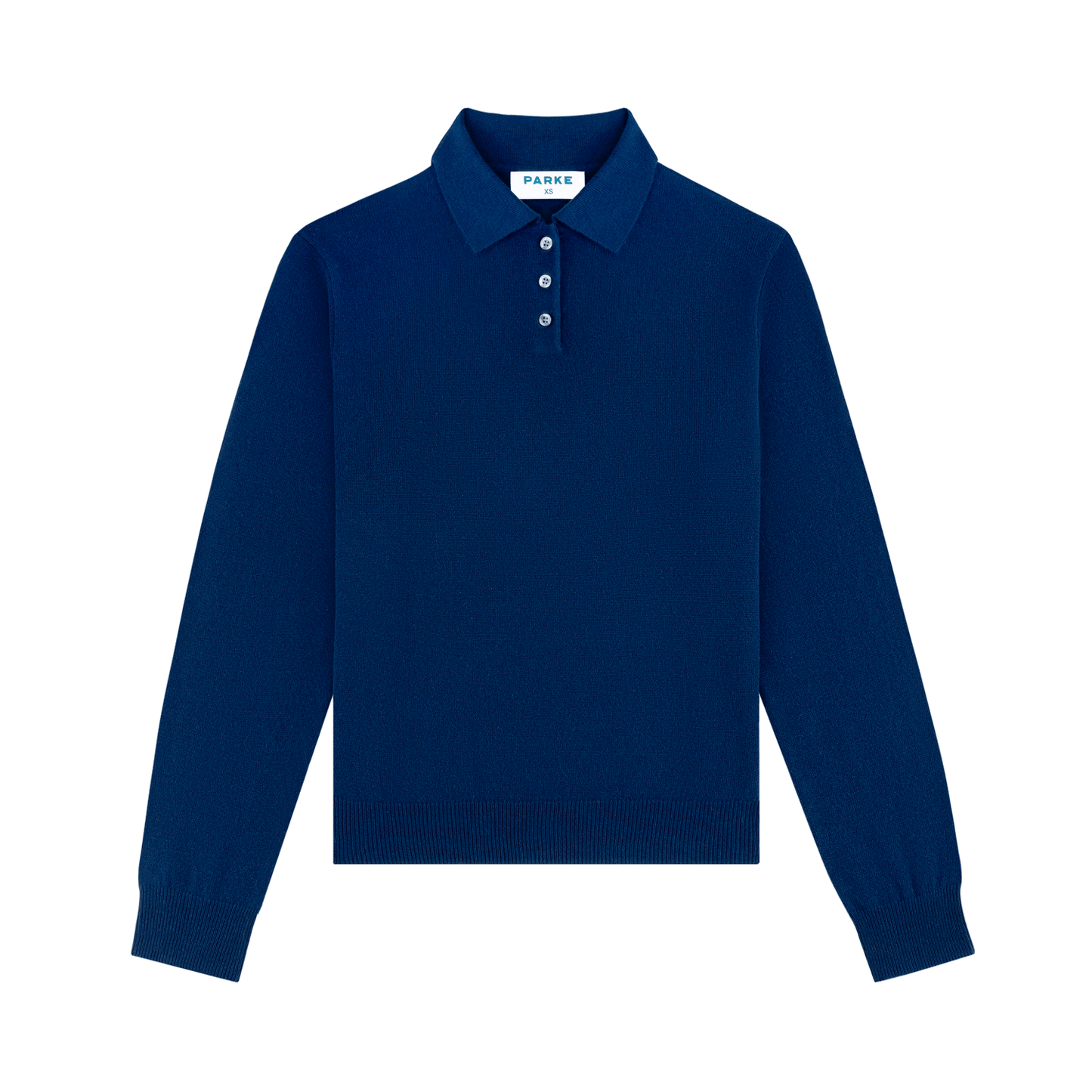 Long Sleeve Classic Polo Sweater – PARKE Long Sleeve Classic Polo Sweater – PARKE