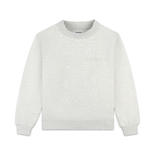 Embossed Mockneck -classic grey